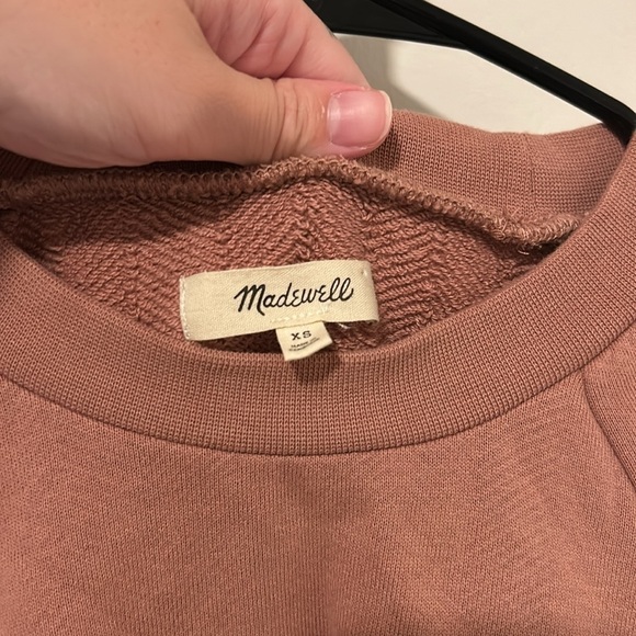 Madewell Mauve Pink Layer Lagenlook Blouse 100% Cotton Size XS - Picture 2 of 3